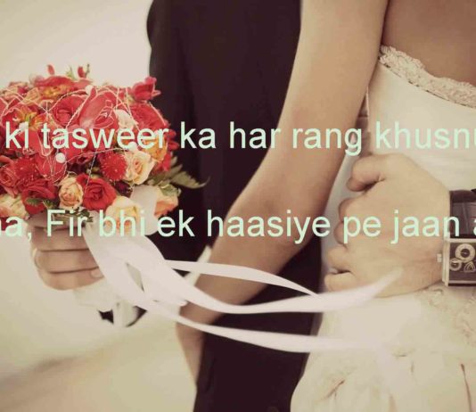 नक़्शा तरमीम करके यहीं पर घर बसा लो 2line attitude shayri,