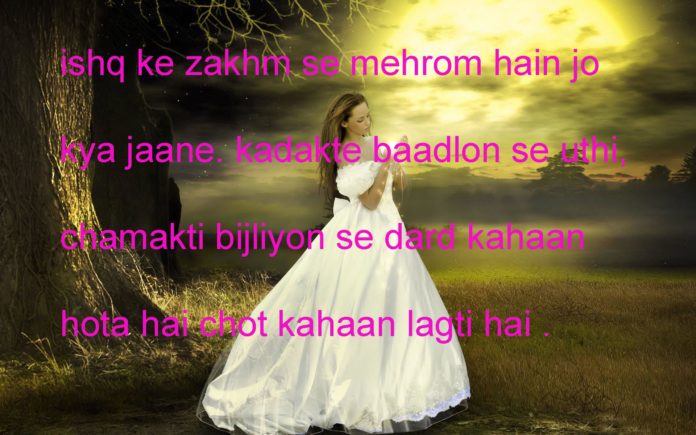 आँखों में रुदन साँसों में कम्पन hindi shayari ,