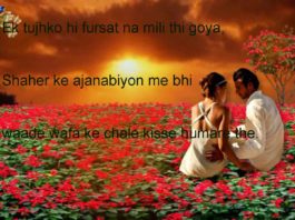 गरूर ए शान से उठता है सर जब उसके आगे 2line attitude shayari ,