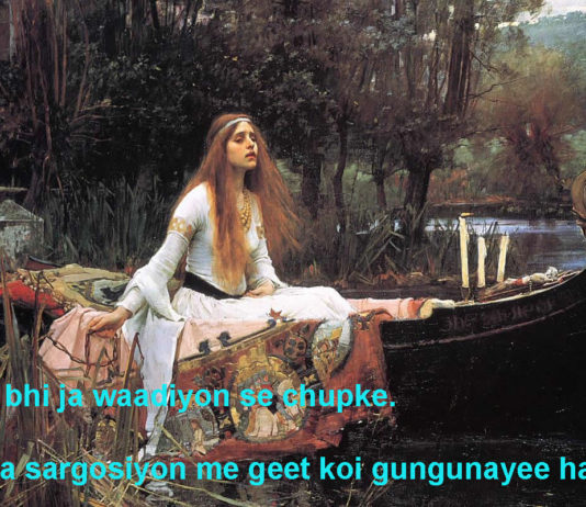दिल के हवाले से सदा आती है quotes life hindi ,