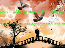 आदम ए अना ही जब आबरू बन जाती है dard shayari,