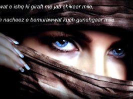 नक़ाबों की न कोई बात करे मेरे शहर में dard shayari,