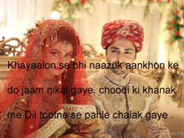 आज फिर दो कुंभकरणों का मेल हुआ romantic shayari ,