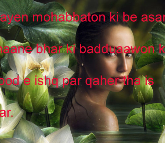 सियासत है गर खून की प्यासी तो फिर ये प्यास बढ़ने दो romantic shayari ,