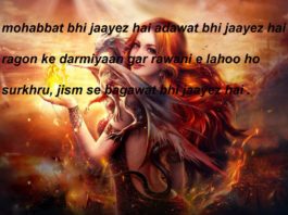 रूबरू आते हैं तो मिलते हैं ऐसे love shayari,