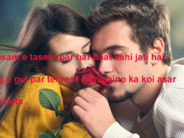 दिल ए फ़ितना की अना तेरे कूचे में अदा कर आये romantic shayari ,