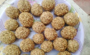सफ़ेद तिल के लड्डू indian recipes in hindi,