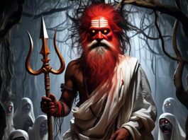 devil monk a true ghost horror story hindi ,