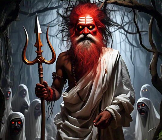 devil monk a true ghost horror story hindi ,