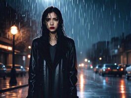 dark rainy night a true short horror story hindi ,