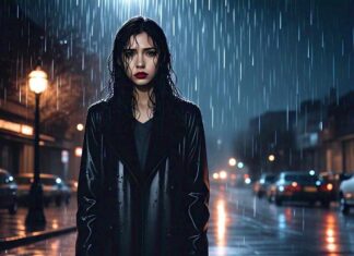 dark rainy night a true short horror story hindi ,