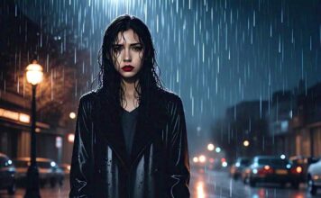 dark rainy night a true short horror story hindi ,