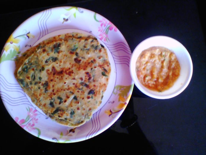 methi ka paratha recipe in hindi,