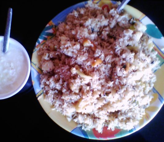 bachelor recipes indian hindi veg pulao,