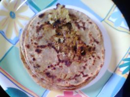 Cauliflower Paratha - gobi Paratha winter food in india,