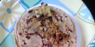 Cauliflower Paratha - gobi Paratha winter food in india,