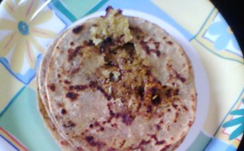 Cauliflower Paratha - gobi Paratha winter food in india,