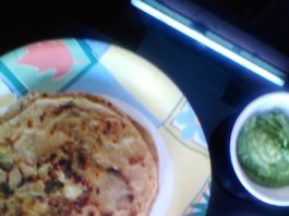 aloo paratha in hindi,