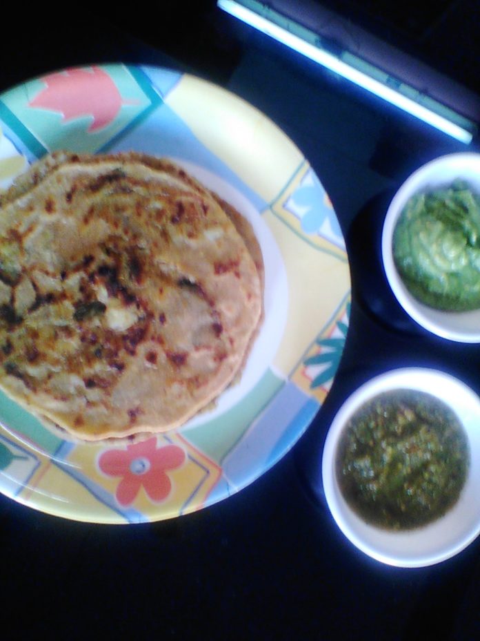 aloo paratha in hindi,