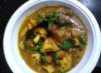cauliflower masala curry vegan recipes,