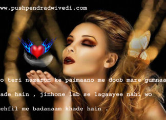 जो तेरी नज़रों के पैमानों में डूब मरे गुमनाम पड़े हैं urdu quotes in hindi 140 words , जो तेरी नज़रों के पैमानों में डूब मरे गुमनाम पड़े हैं urdu quotes in hindi 140 words ,