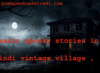 classic spooky stories in hindi vintage village ,