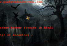 vintage horror stories in hindi ghost of ancestors ,