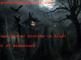 vintage horror stories in hindi ghost of ancestors ,