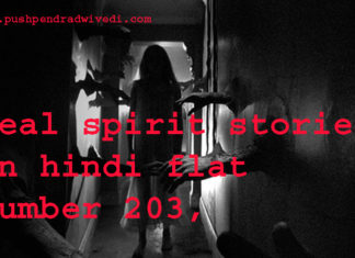 real spirit stories in hindi flat number 203 ,