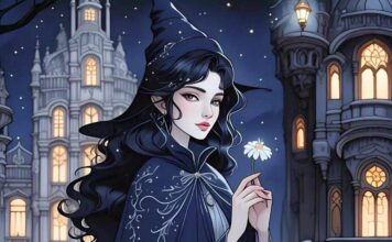 romantic horror story in hindi the black rose ,