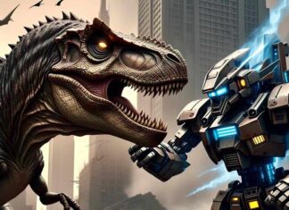 Dynasor Vs Robot Akhri Ladai sci fi thriller story in hindi ,