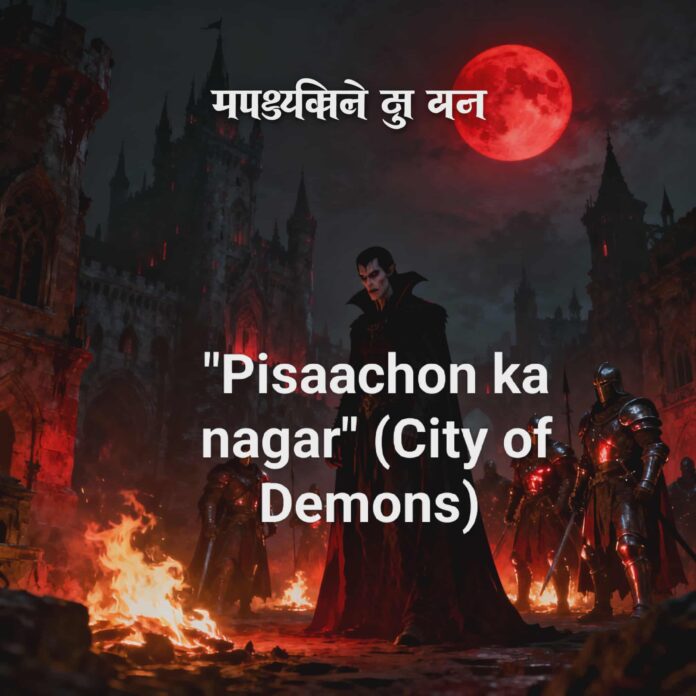 पिशाचों का नगर {city of demons) New horror story in hindi
