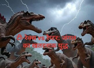 टी-रेक्स vs रैप्टर: जंगल का खतरनाक युद्ध | हिंदी कहानी टी-रेक्स vs रैप्टर: जंगल का खतरनाक युद्ध | हिंदी कहानी