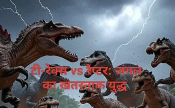 टी-रेक्स vs रैप्टर: जंगल का खतरनाक युद्ध | हिंदी कहानी टी-रेक्स vs रैप्टर: जंगल का खतरनाक युद्ध | हिंदी कहानी